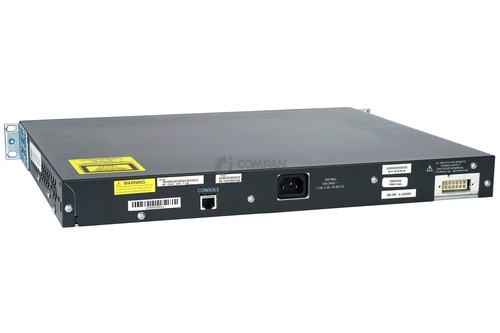 WS-C3560-48PS-E KATALIZATOR CISCO 3560 48-PORTOWY 100MB RJ-45 4-PORTOWY PRZEŁĄCZNIK SFP 1GB - Zdjęcie 2 z 8