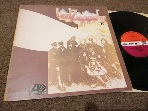 Led Zeppelin-Led Zeppelin II-UK 1st press-1969- Living Loving Wreck-A2/B2-VG/NM