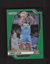 2024 Panini Prizm WNBA #107 Lindsay Allen Green Prizms