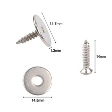 Strong Magnetic Sliding Door Lock with Screws for Cabinet Storage Solutions