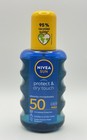 NIVEA Sun Protect & Dry Touch SPF50 200ml Sun Spray High UVA UVB Protection