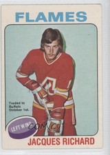 1975-76 O-Pee-Chee Jacques Richard #117 0a4