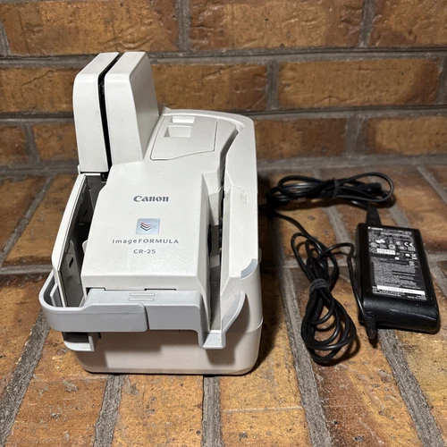 Canon imageFORMULA CR-25 Check Scanner M11061 w/ Power Supply Original ✅ Tested