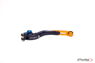25201-CLUTCH HANDLE, BLACK BODY EXTENDIBLE GOLDEN compatible with