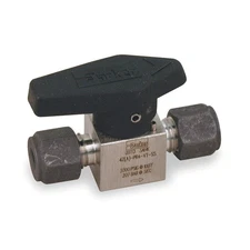 PARKER 8Z-PR6-VT-SS Rotary Plug Valve,1/2 In,316 SS,1/4 Turn 1RBC3