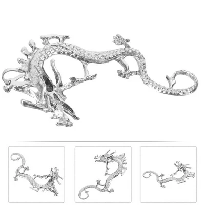 Boucles D'oreilles Clip Dragon Pour Filles Femmes Manchettes Sans Piercing - Photo 1/4