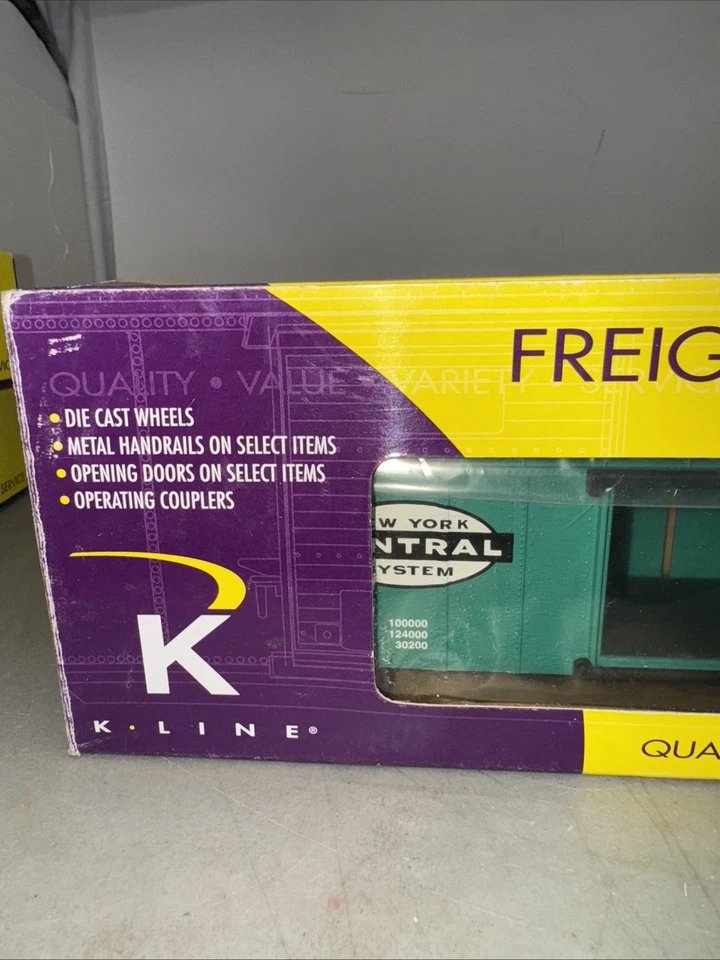 K Line New York Central Boxcar American Flyer S Gauge  K511-007 Brand New - Image 2 of 4