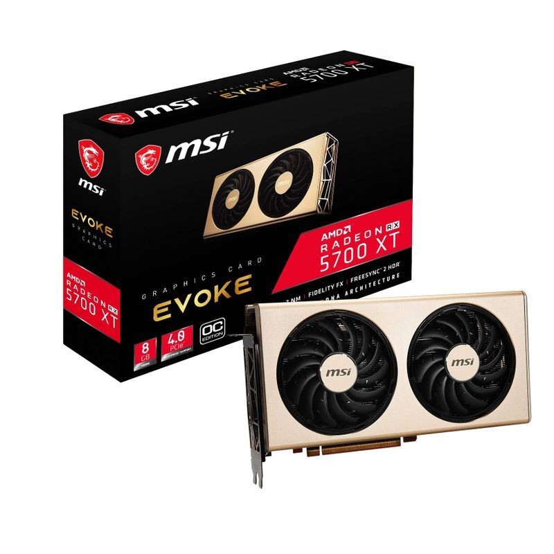 【美品】MSI Radeon RX 5700 XT 8GB EVOKE OC MSI Radeon RX 5700 XT EVOKE OC 8GB Graphics Card | eBay