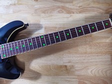 Neon / Fluorescent Dots Fretboard Marker Vinyl Decals Inlays for Guitar 4 Colors