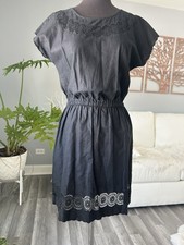 J Crew Women Linen Blend Dress Size Us 00 EUC