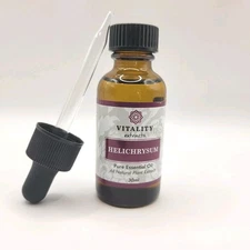 Vitality Extracts HELICHRYSUM  Essential Oil 30 ML 100% Full - INCLUDES DROPPER