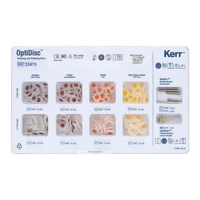 Kerr Dental 33475 OptiDisc Finishing & Polishing Assorted Kit