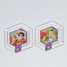 Disney Infinity Skydome Power Discs RALPH SUGAR RUSH SKY ALICE'S WONDERLAND