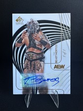 2025 AEW SP Signature The Beast Mortos Autograph Black 1/1