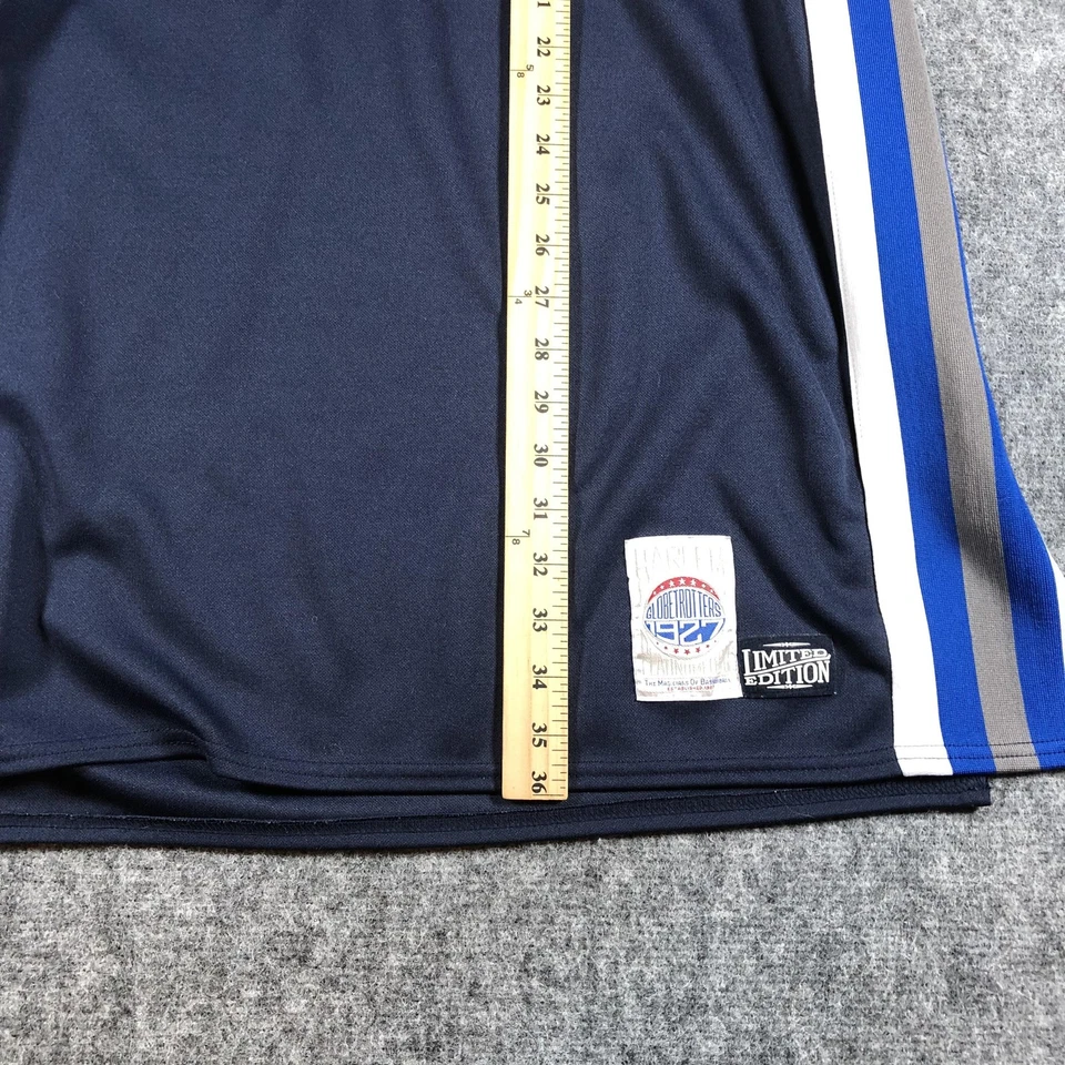 Camiseta deportiva vintage platino FUBU Harlem Globetrotters para hombre 2XL azul edición limitada Foto 4 de 4