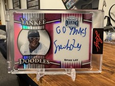 2025 LEAF BRONX LEGACY YANKEE DOODLES SPIKE LEE AUTO “GO YANKS” #/4