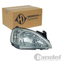 Diederichs Halogen Scheinwerfer Rechts Passend FüR Opel Combo Corsa | 1813282