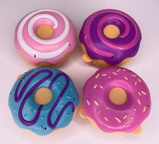 Pikmi Pops DoughMis Mini Doughnut Stuffed Plush By Moose - Lot of 8 items