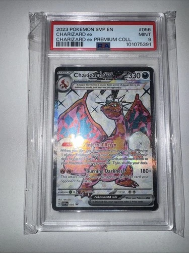 PSA 9 - Charizard ex #56 - 2023 Black Star Promo - Charizard Premium Collection