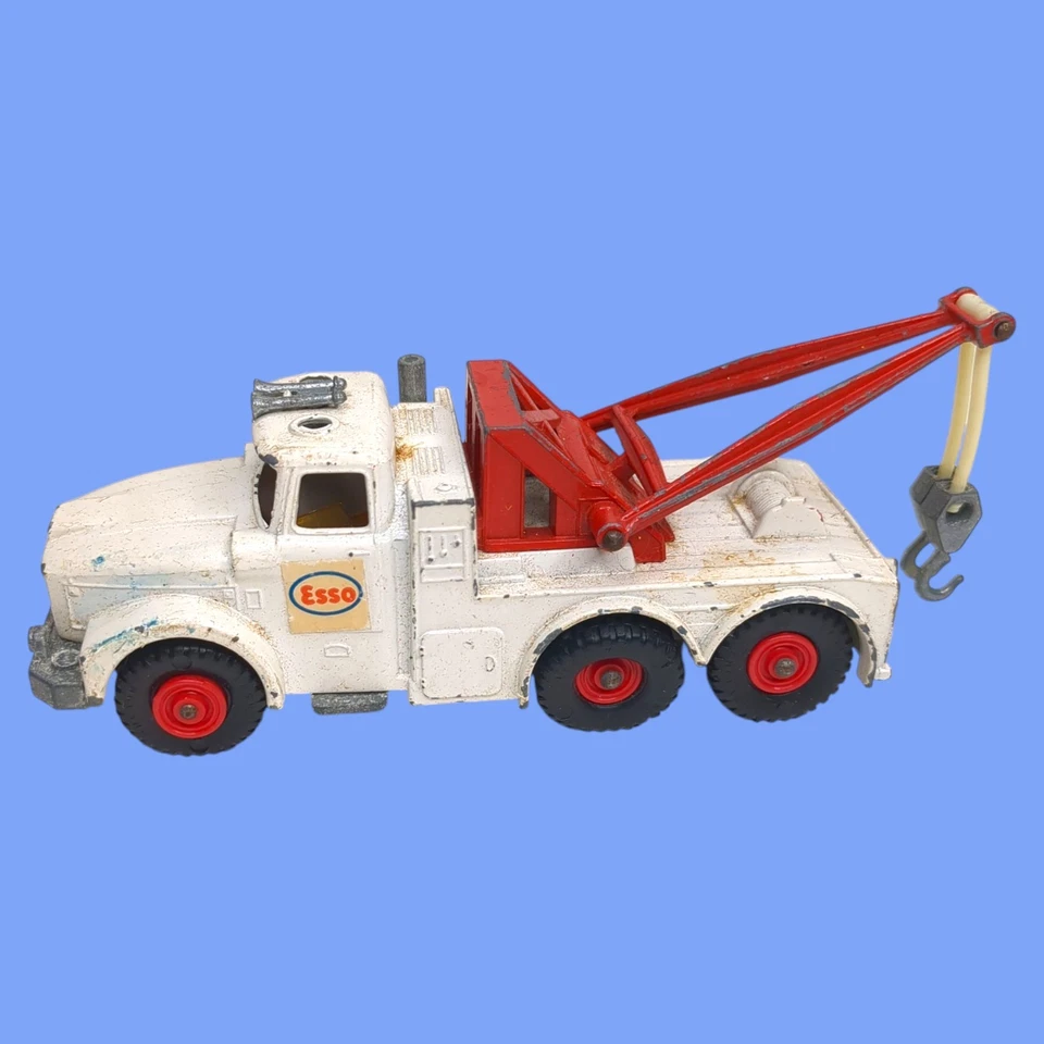 Vintage Matchbox Lesney King Size K-2 Scammell ESSO Heavy Wreck Tow Truck 1960s - Image 3 of 4