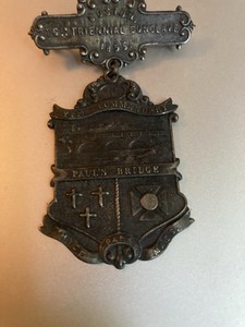 Boston 26th Triennial Conclave 1895 Medal