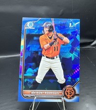 2022 Bowman Sapphire Anthony Rodriguez BCP-26 1st | San Francisco Giants