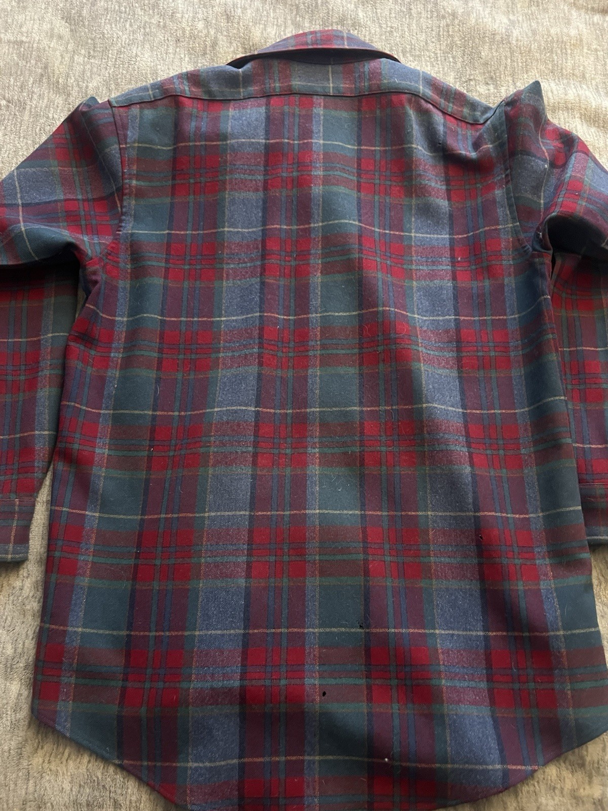 Pendleton Pure Virgin Wool Multicolor Plaid Flann… - image 2