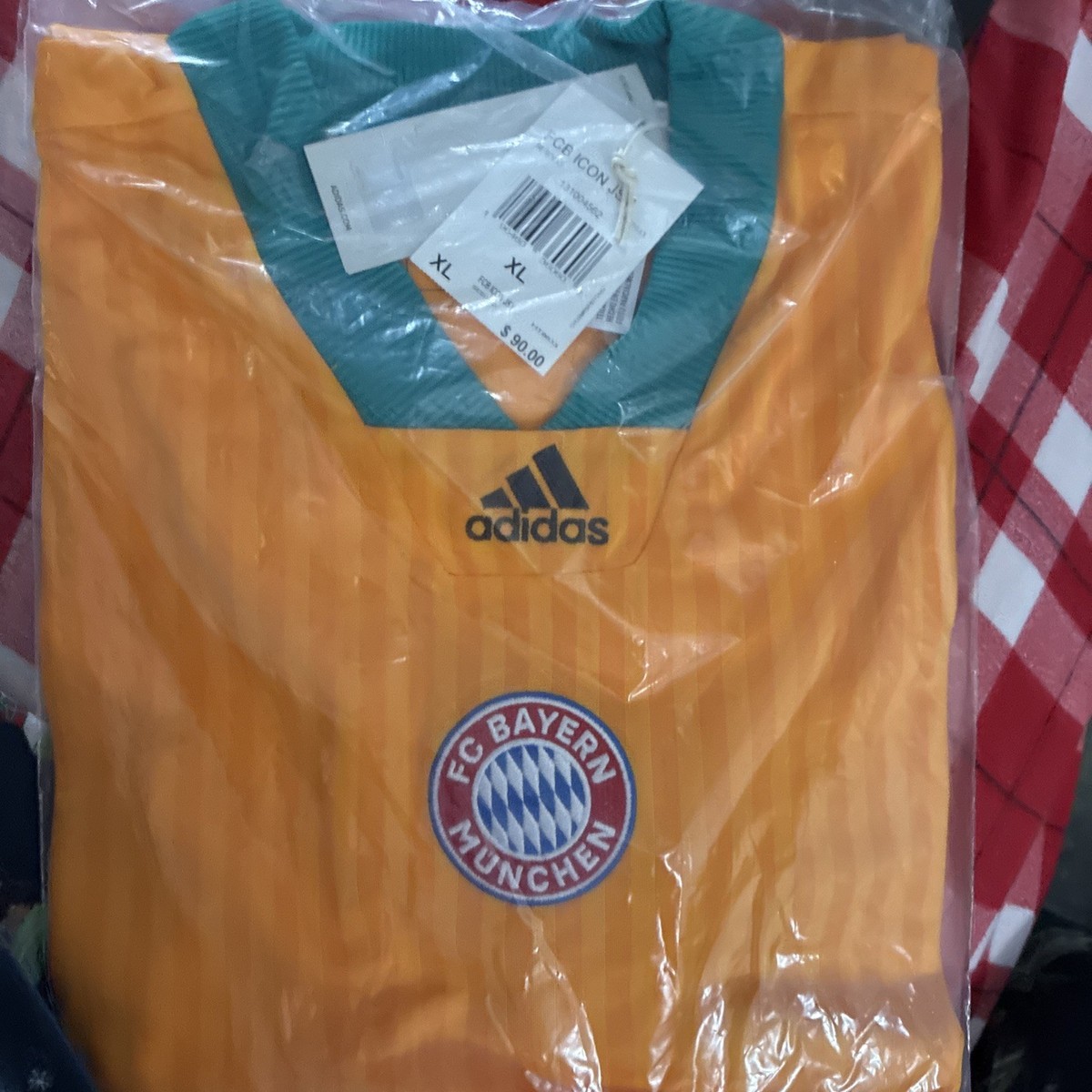 Adidas Bayern Munich Germany Football Icon Soccer Jersey Mens Med