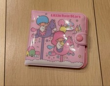 Sanrio Little Twin Stars Vinyl Wallet Retro Unused Hard Material