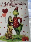 Garden Flag 12x18 Valentine’s Day Grinch ￼Double-Sided Handmade