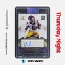 2021 LEAF ULTIMATE DRAFT #BA-ARS AMON-RA ST. BROWN 1990 AUTO RC ROOKIE /50