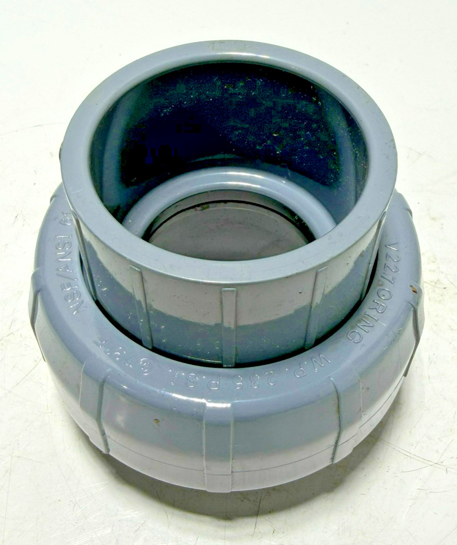 LASCO 2" CPVC Sch 80 Union Fitting 235 PSI NSF/ANSI 61 Industrial