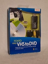 Roxio Easy VHS to DVD Video Capture USB Device Kit for Windows 7 Vista XP NEW