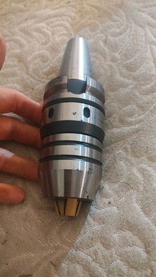 Chum Power Chuck Holder 1/64''- 1/2'' BT40 CNC Integral Ex-Power, Titanium Jaw c-x
