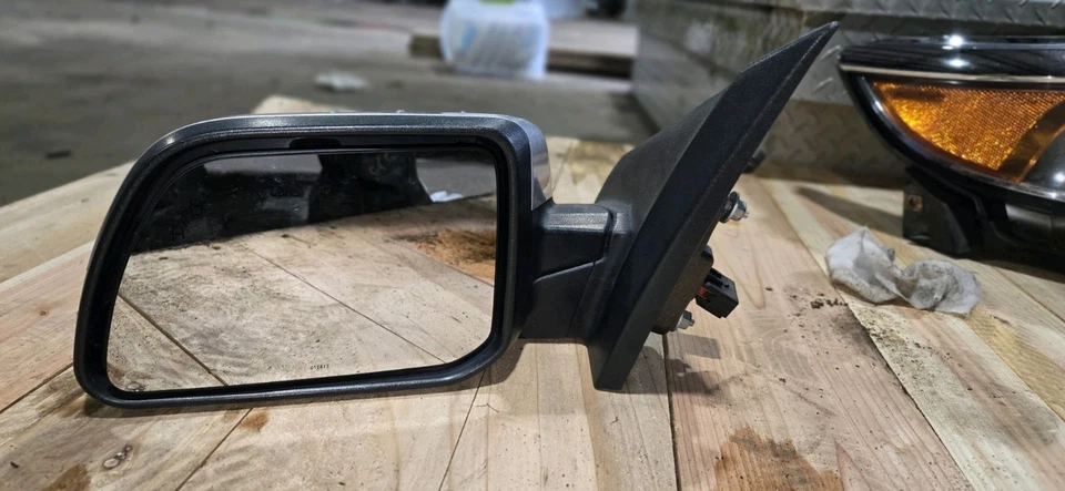 Espejo retrovisor izquierdo Ford Edge 2011-2014 plateado punto ciego Foto 3 de 4