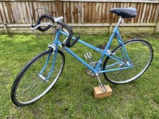 Vintage Raleigh Carlton Courette Racing Bike Bicycle Lightweight 14 Gears Blue