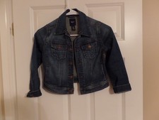 Girl's, GAP Kids Jean Jacket, Blue Basic, Size: Small, Excellent Condition