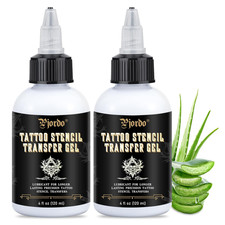 2PCS 8Oz Tattoo Transfer Gel for Artists Beginners - Stencil Magic Cream