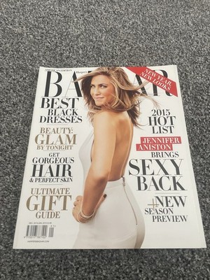 Harper's Bazaar Magazine Jennifer Aniston Cover December2014/ January 2015