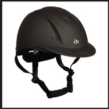 Ovation Schooler Helmet - Black - Medium/Large SEI Certified Easy Adjustable NEW