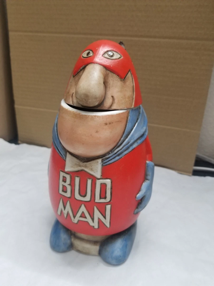 Bud Man Mug In Collectible Budweiser Beer Glasses for sale | eBay