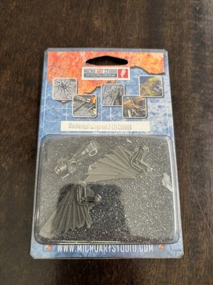 Micro Art Studio Mechanical Wings Set C00009 NIB Sealed NEW Miniatures