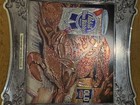 Pabst Blue Ribbon Beer Sign Metal Pabst and Crabs Todd Conway Baltimore MD Art  — photo 2