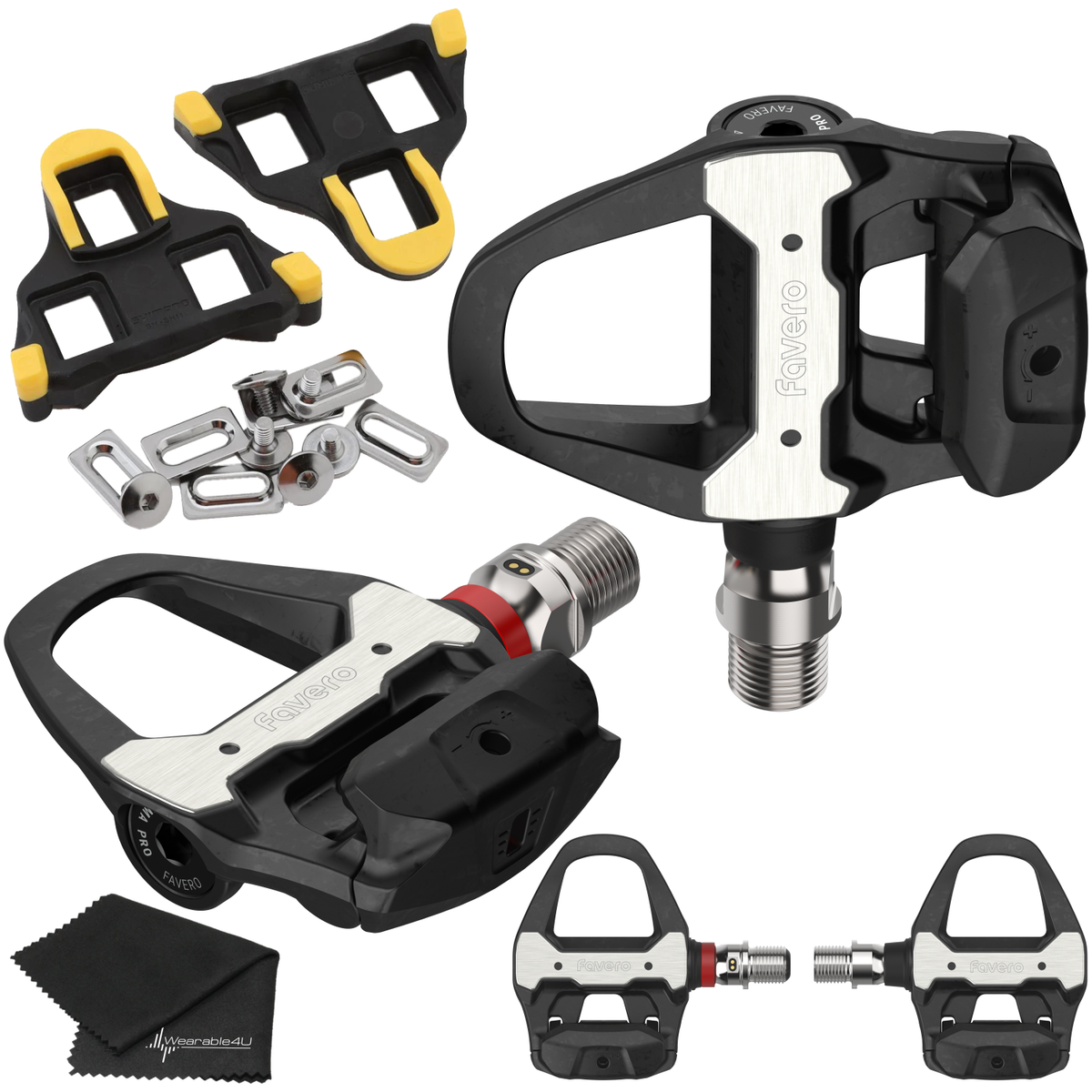 Favero Assioma PRO RS-1 Single Side Power Meter Pedals w/Cleats 6