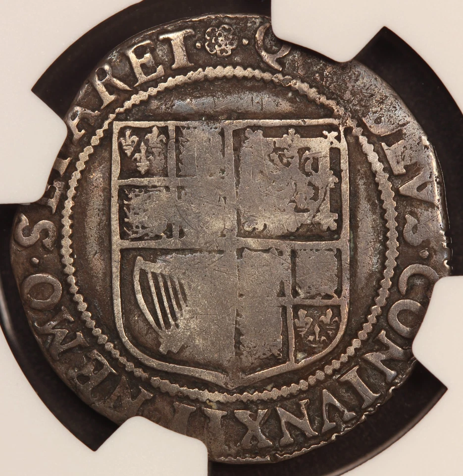 1605-06 Great Britain England 1 One Shilling Silver Coin - NGC VF 20 - S-2655 - Image 2 of 4