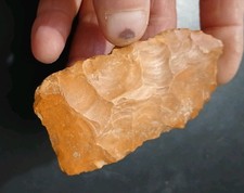 Native American US Prehistoric Clovis Preform Set of 2 Blades Approx. 3in & 2in