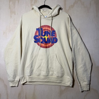 Space Jam A New Legacy Tune Squad Hoodie Men s M Beige Warner Bros Looney Tunes