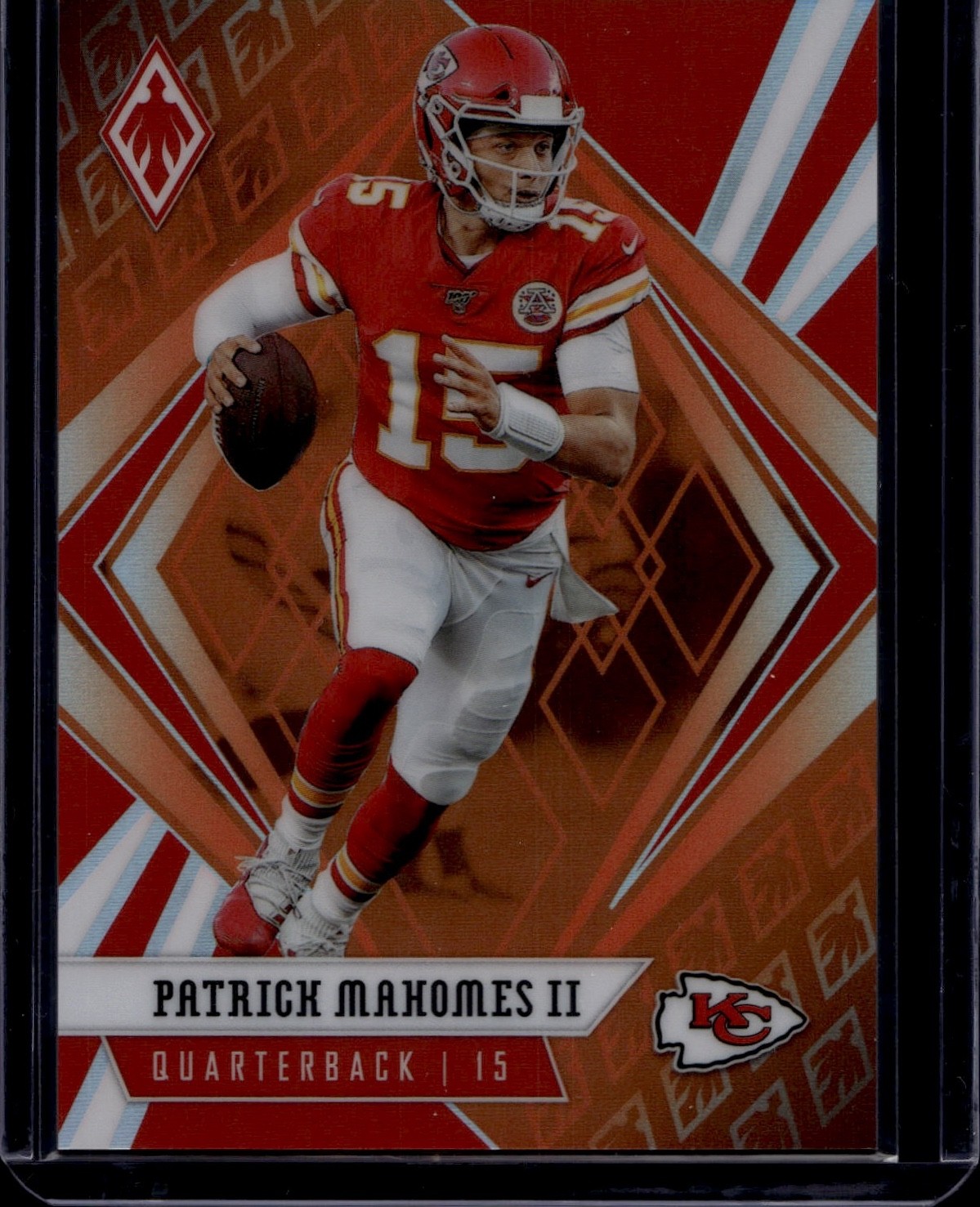 2020 Panini Phoenix Football Patrick Mahomes #44 Orange /99
