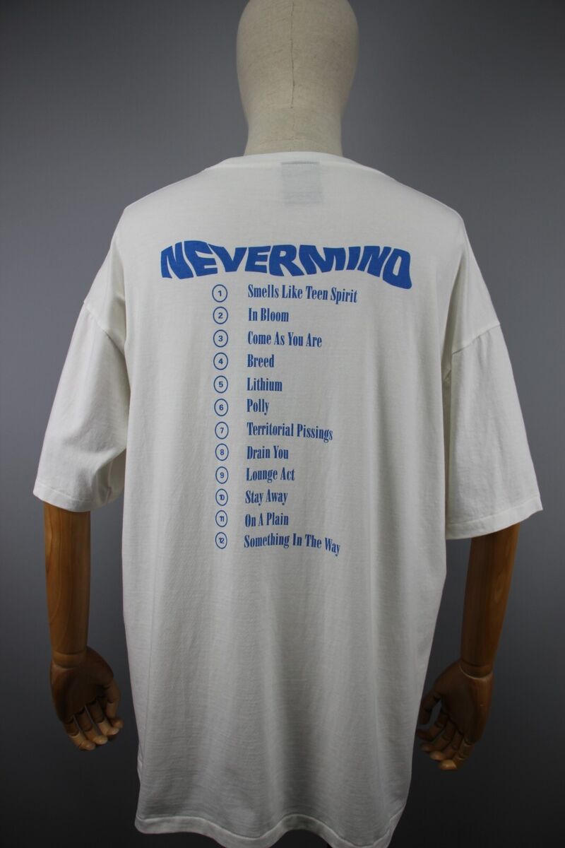 NIRVANA Nevermind Giant First Edition USA 1992 Double Sided NIRVANA Nevermind Giant First Edition USA 1992 Double Sided