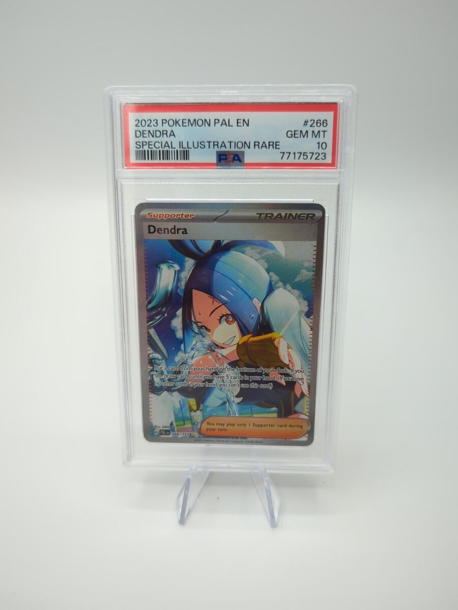 Dendra - 266/193 - SI Rare - Paldea Evolved - Pokémon - PSA Dendra - 266/193 - SI Rare - Paldea Evolved - Pokémon - PSA
